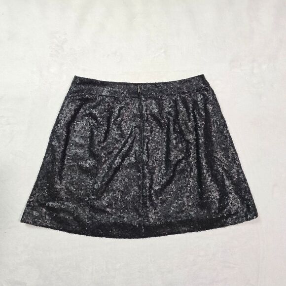 "Decree" mini skirt, sequins party skirt, size M. - Picture 8 of 13